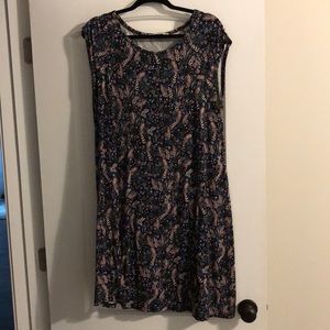Loft midi dress size L